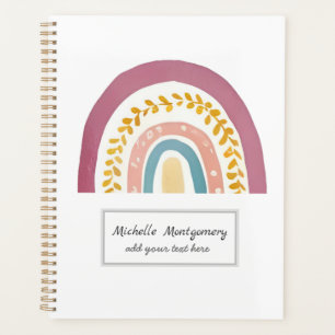 Aquarelle moderne Boho Rainbow Custom