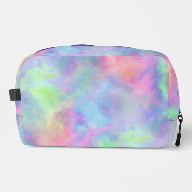 aquarelle opale splash : sac zippé (Recto)