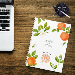 Aquarelle Oranges Citrus Orange Blosss Mariage