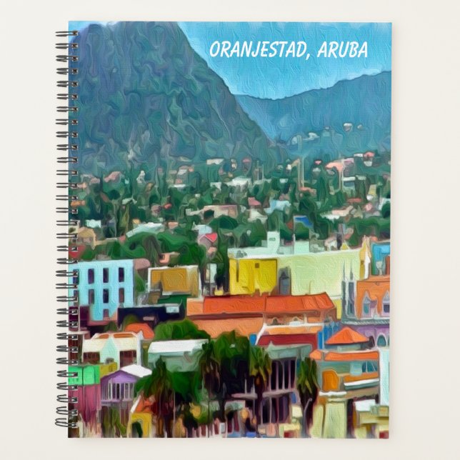 Aquarelle Oranjestad, Aruba (Devant)