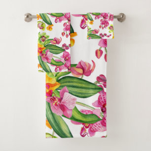 Aquarelle Orchidées Design 18