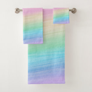 Aquarelle Pastel Unicorn Arc-en-ciel #2
