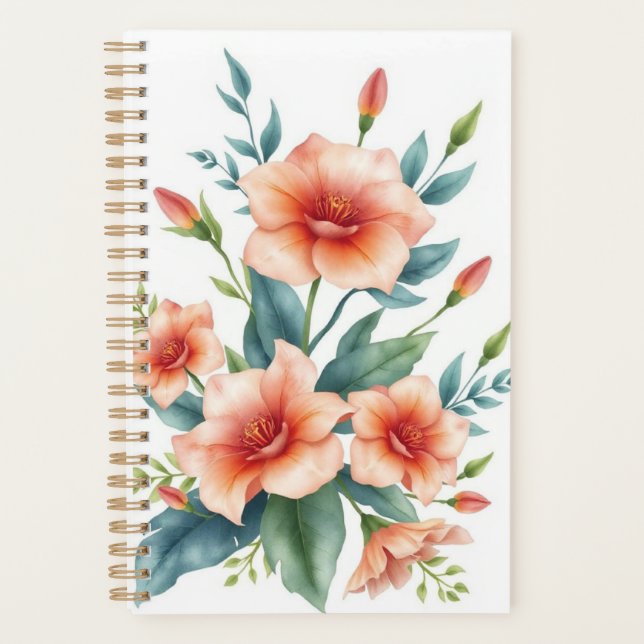 Aquarelle personnalisée Flore Impression (Devant)