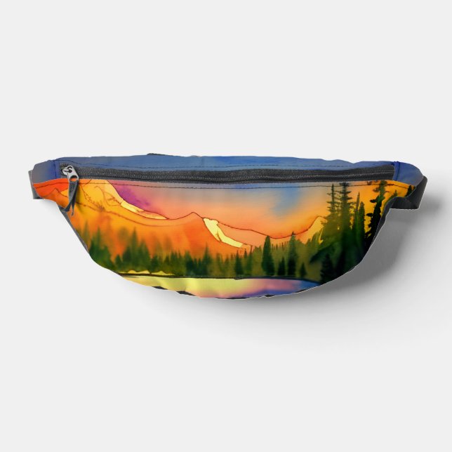 Aquarelle Pittoresque Golden Light Mountains (Poser)
