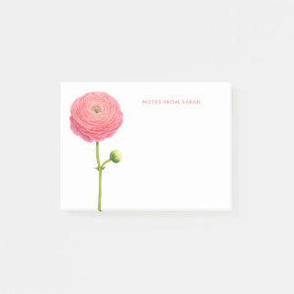 Aquarelle Ranunculus Post-It Notes