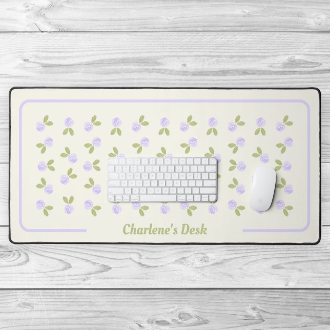 Aquarelle rose - Alicia's Purple (Purple Watercolor Roses-Alicia's Garden by Office Accessories)