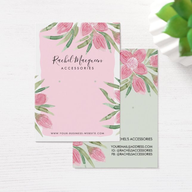 Aquarelle rose Floral Floral (Bureau)