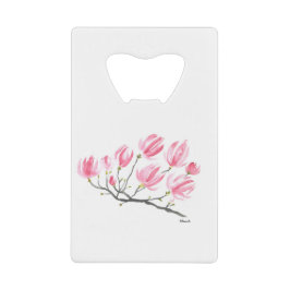 Aquarelle rose Magnolia Nature Botanique Floral
