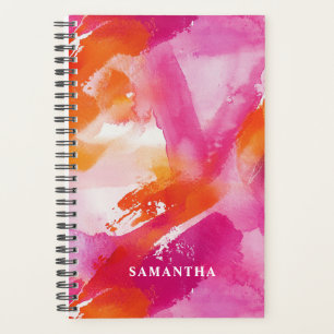 Aquarelle Rose Orange