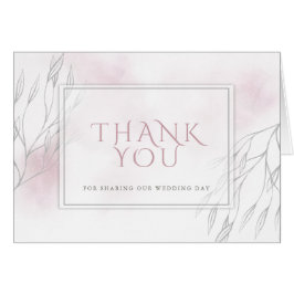 Aquarelle rose pâle et sauvage