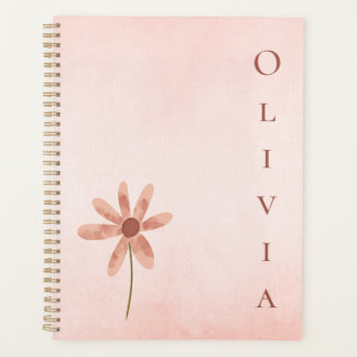 Aquarelle rose personnalisée Dainty Flower