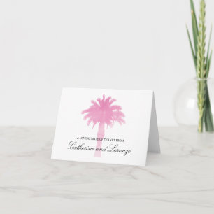 Aquarelle Serene Palm Tree   Merci