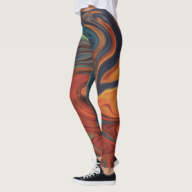 Aquarelle unique Meilleures Leggings pour votre ga (Gauche)