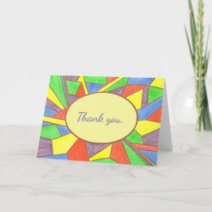 Aquarelle Verre tendu Look Merci Cartes