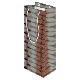 Aquarelle Vin Conçu Sac cadeau