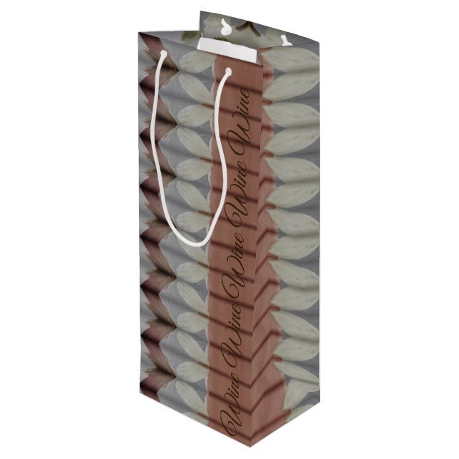 Aquarelle Vin Conçu Sac cadeau (Dos Angle)