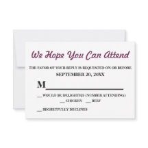 Aquarelle violet Jasmin mariage RSVP