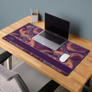 Aquarelle violette et colorée sur mesure