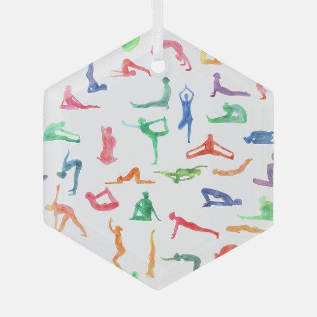 Aquarelle Yoga Ornement (Recto)