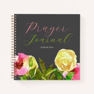 Aquarellengebet Journal Notizbuch