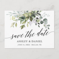 Aquarellenkalligrafie Save the Date