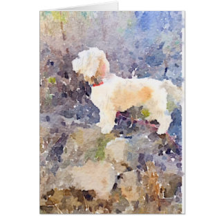 Aquarellenkarte