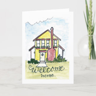 Aquarellenkarte Dankeskarte