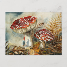 Aquarellenzwerg Postkarte