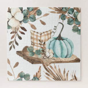 Aquareller Herbst: Farbiges Pumpkinemodell