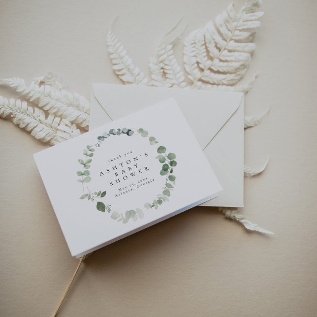 Aquareller Kinderdusche Dankeskarte (Von Creator hochgeladen)