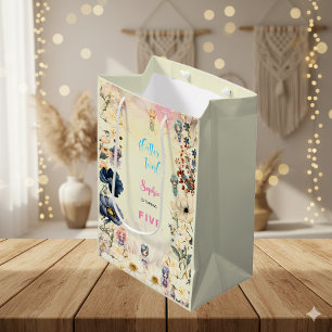 Aquareller-Kindergeburtstag im Garten Mittlere Geschenktüte