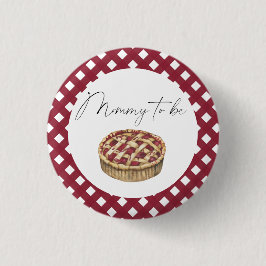 Aquareller kleiner Süsse Kuchen - Mami zu sein Button