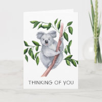 Aquareller Koala-Bär