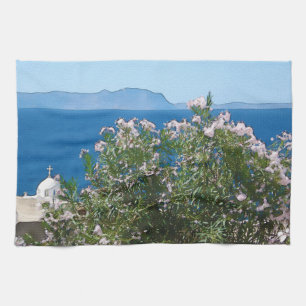 Aquareller Meerblick Handtuch