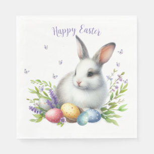 Aquareller Ostern Personalisiert Serviette