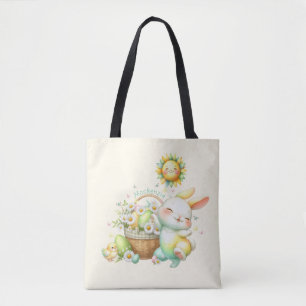 Aquareller Ostern Personalisiert Tasche