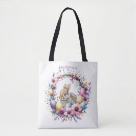 Aquareller Ostern Personalisiert Tasche