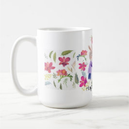 Aquareller Osterrabbyte und Ei Kaffeetasse