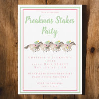 Aquareller Preakness Party Racing
