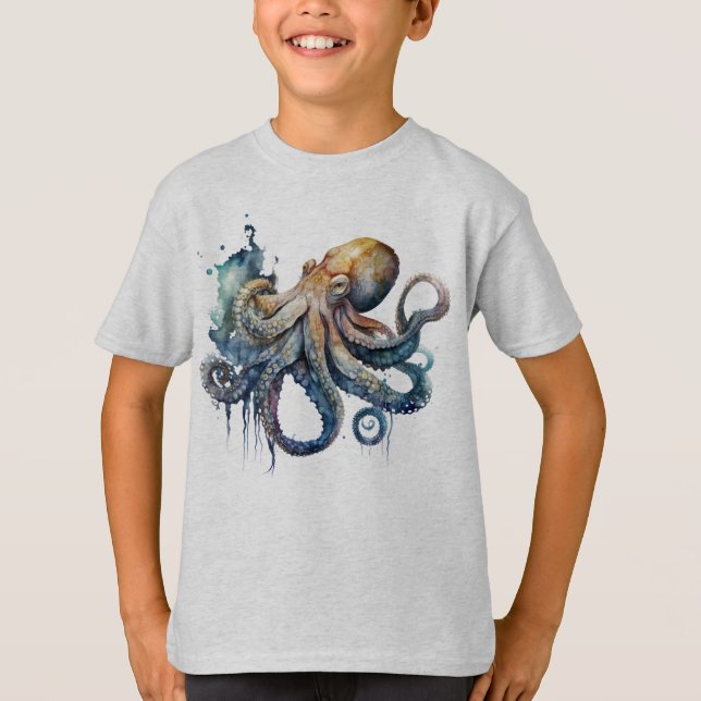 Aquareller T-Shirt (Vorderseite)