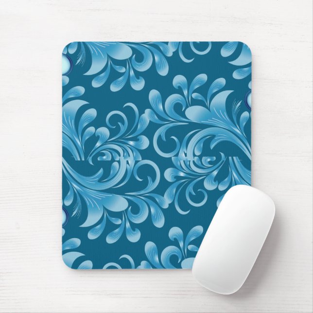 Aquareller Tribal Beauty: Geist der Bohemischen Ku Mousepad (Mit Mouse)