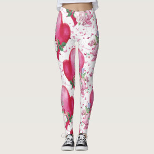 Aquareller, Wasserfarbenherz Leggings