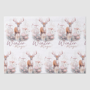 Aquareller Wintermagic Dee Seidenpapier