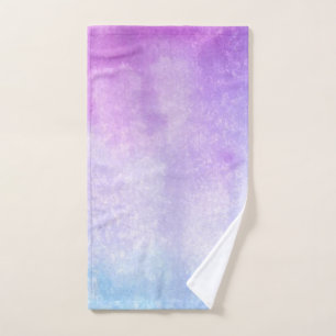Aquarelles artistiques dégradantes violet à bleu c