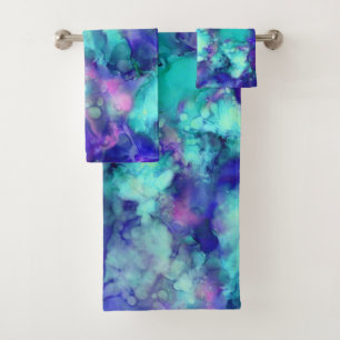 aquarelles d'imaginaire bleu :