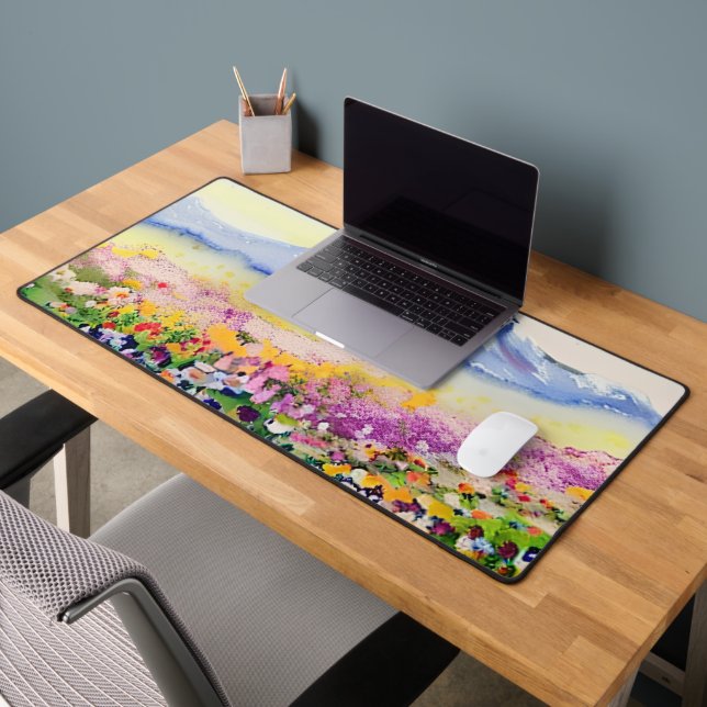 Aquarelles et fleurs sauvages (Bureau 2)