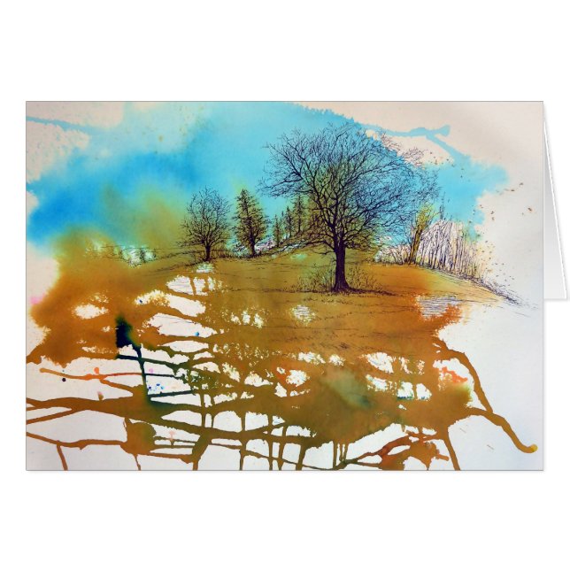 Aquarelles peintes (Devant horizontal)