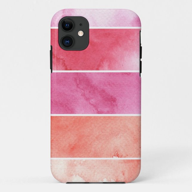 Aquarellfahnenhintergrund für Ihren Entwurf Case-Mate iPhone Hülle (Rückseite)