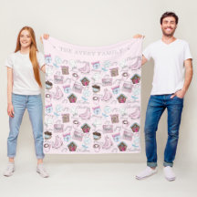 Aquarellfarbe Dusty Pink Weihnachten