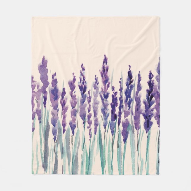 Aquarellfarbe Fleecedecke (Vorderseite)